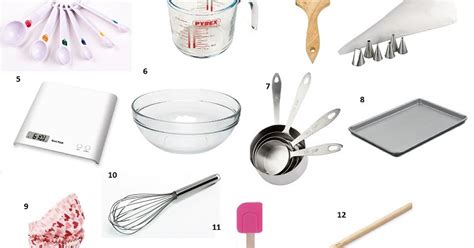 All the essential cake making supplies. Passionatemae | Making every moment count..: Kitchen Essentials Part 1 : Basic Baking Tools