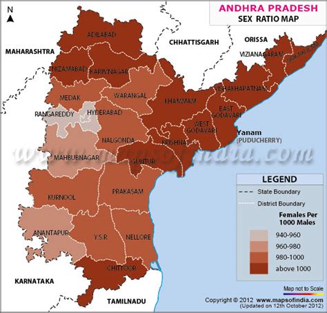 Andhra Pradesh Sex Ratio Census 2011