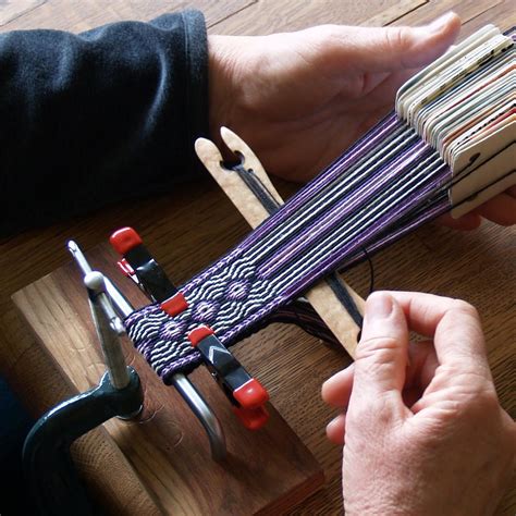 Card Weaving Loom Instructions How To Set Up A Simple Loom With G