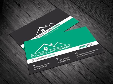 15 Outstanding Free Real Estate Business Card Templates Show Wp