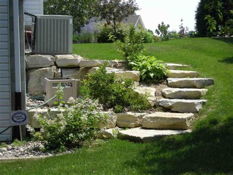 Hillside Landscaping Landscape Ideas For Steep Backyard Hill White