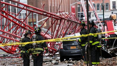 Premonitions Of A Deadly Crane Collapse In New York City The New Yorker