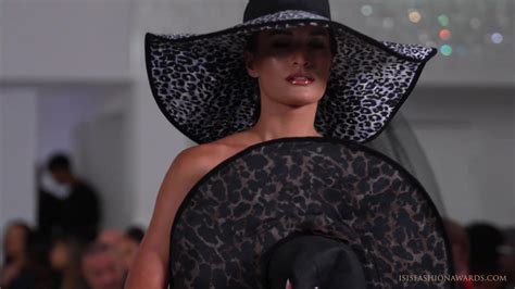 Isis Fashion Awards Part Nude Accessory Runway Catwalk Show Global Hats Nude Video