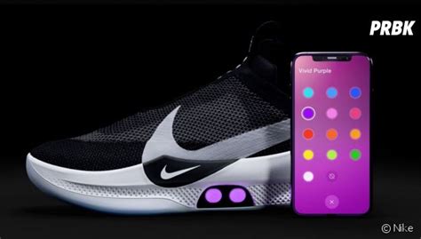 Nike Adapt Bb Avec Les Sneakers Auto Laçantes Et Connectées Le Futur