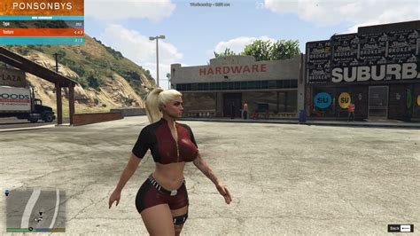 Gta V Mods Mp Female 3 0 Body Last Test With Modified Original Clothes Youtube