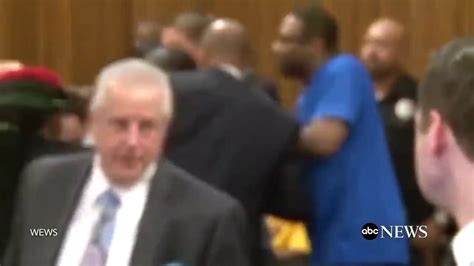 Dad Jumps Over Table To Attack Daughters Killer In Court Youtube