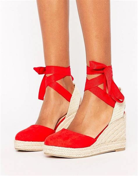 Pimkie Espadrille Lace Up Wedge Sandal Lace Up Wedge Sandals Lace Up