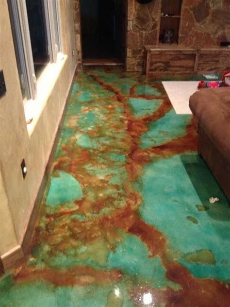 Generally this will leave no decorative color or finish behind. Acid Stained Floors We Love | Dragon Scale Flooring