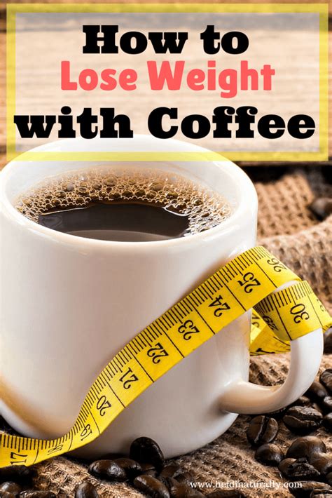 How To Lose Weight With Coffee Weight Loss Coffee Recipe