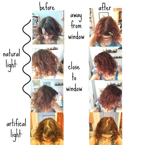 Lush Henna Hair Dye Before And After Rouge Fear Column Image Library