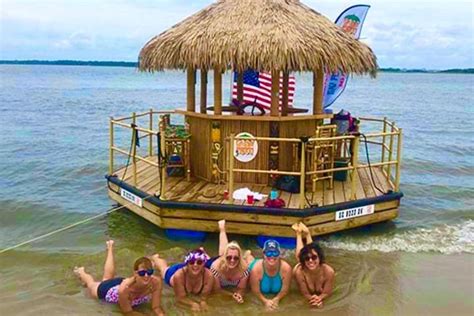 2023 tiki boat clearwater the only authentic floating tiki bar