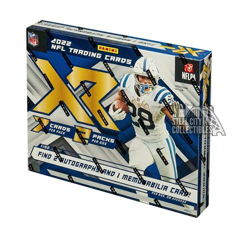 2022 Panini Xr Football Hobby Box Steel City Collectibles