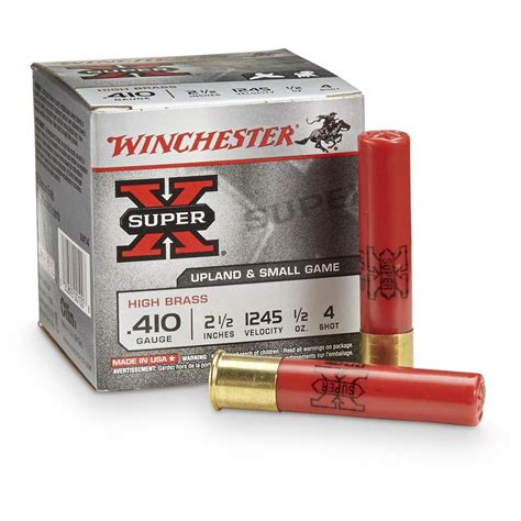 Winchester Super X High Brass Game Loads Gauge Ozs