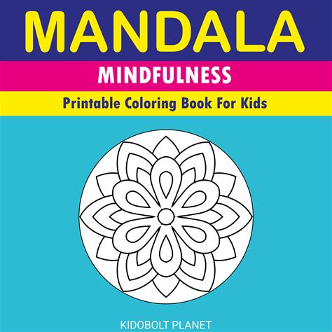 Mindfulness Mandala Printable Coloring Book Made By Teachers