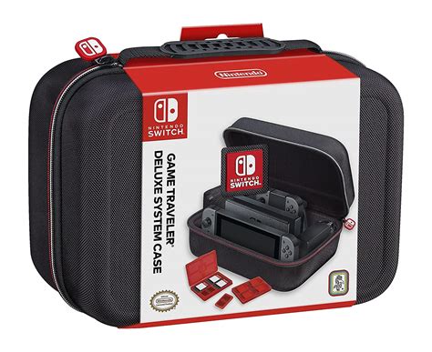 Nintendo Switch Deluxe Case Black Amazonde Games