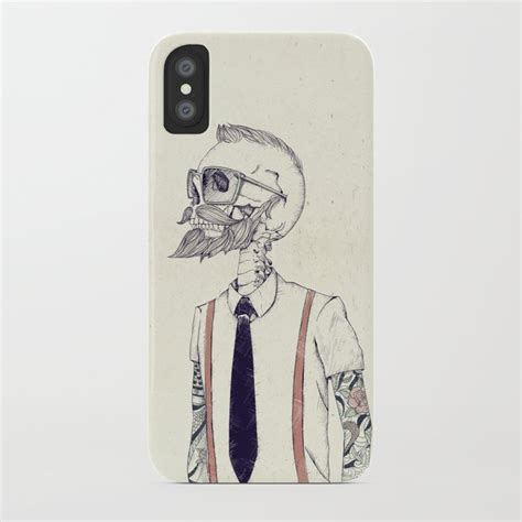 The Gentleman Becomes A Hipster Iphone Case By Mikekoubou Society6