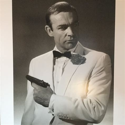 Which james bond movies did sean connery act in? Antiques Atlas - Sean Connery As James Bond 007 Photo Print