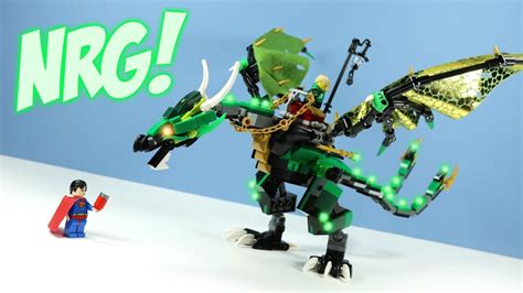 Lego Ninjago The Green Nrg Dragon Set 70593 Adventure Youtube