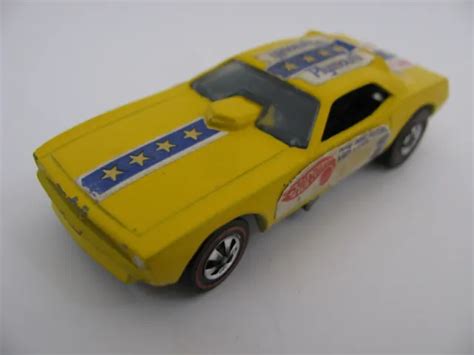 1969 Mattel Hot Wheels Redline Yellow Don Prudhomme Plymouth Snake