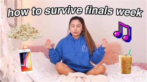 How To Survive Finals Week Youtube