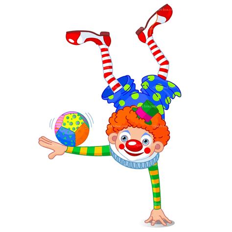 School Clown Clipart Kid