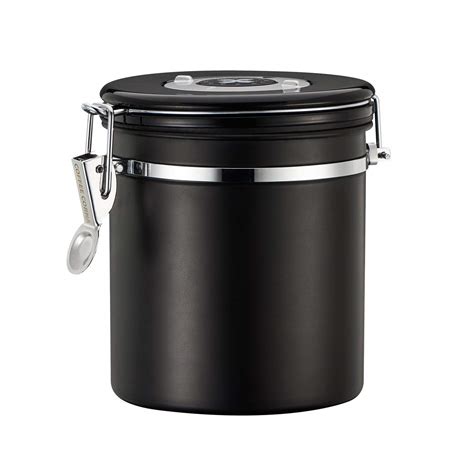 These are ideal for foods like cereal, pasta, flour, beans, and more. Buy Coffee Canister - Airtight Container Airtight Lid - Stainless Steel Food Storage Canister ...