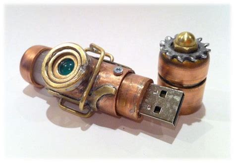 Steam Punk Flash Drive Steampunk Office Steampunk Design Steampunk