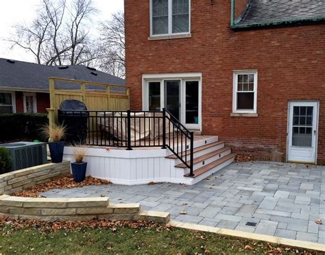 Chicagoland Deck And Patio Combination By Aurora Il Deck Builder