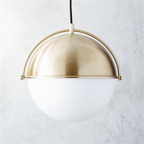 The milagro pendant by eglo is $62 for the small and $110 for the large. globe pendant light | CB2