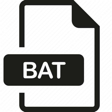 Bat File Format Icon Download On Iconfinder