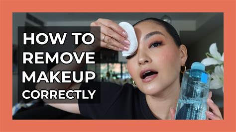 How To Remove Makeup Properly In Minutes Youtube