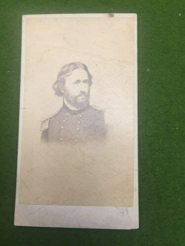 Cdv Civil War Era Carte De Visite Photo General Fremont Governor