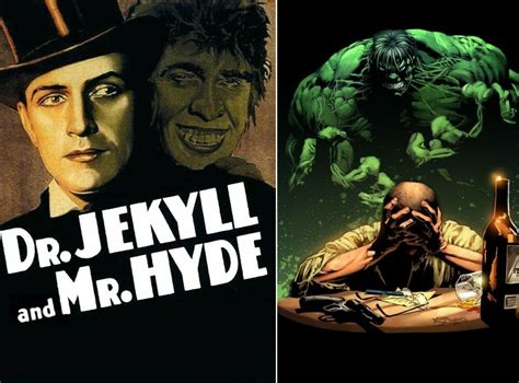 Comic Precursors1 Mr Hyde And Hulk Fandom