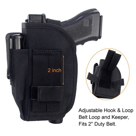 Tactical Gun Holster Hip For Sandw Sd9ve And Sd40ve With Underbarrel Light