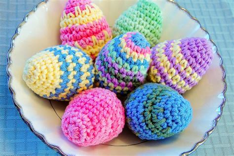 14 Colorful And Lovely Crochet Egg Patterns For Easter