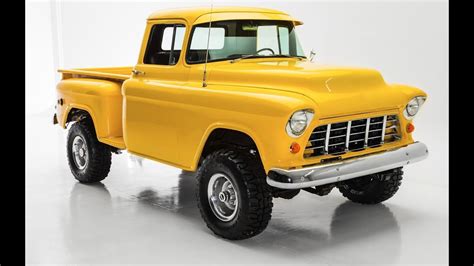 1956 Chevrolet Pickup 3100 4x4 Awesome Truck Youtube
