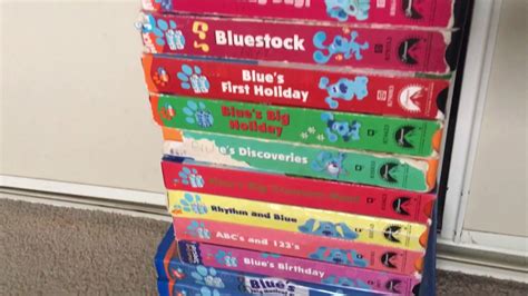My Blues Clues Vhs Collection 2020 Edition Youtube