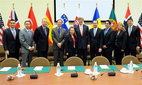 Public Domain Picture Secretary Kerry Thanks Staff Of Mission Nato