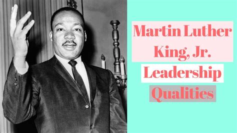 martin luther king jr leadership traits you can learn from youtube