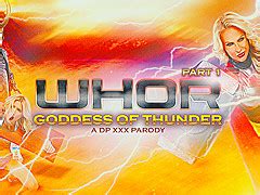 Danny Mountain Phoenix Marie In Whor Goddess Of Thunder A DP XXX Parody Part