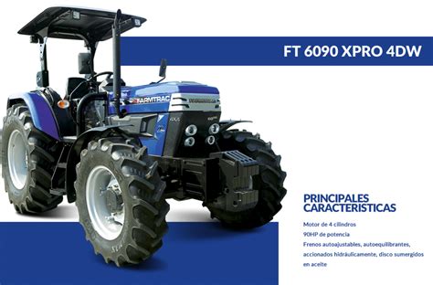 Tractor 6090 Xpro 4wd Farmtrac Argentinafarmtrac Argentina
