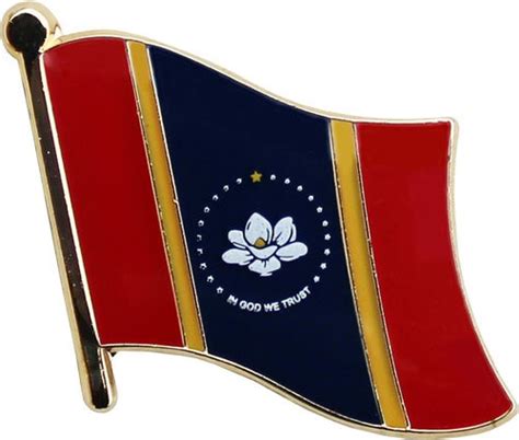 Buy Mississippi Flag Lapel Pin 2021 Flagline