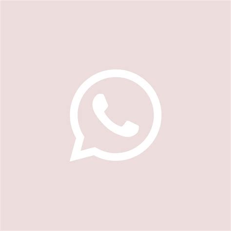 Whatsapp Aesthetic Icons Pastel Pink Icons Apple Icon Iphone
