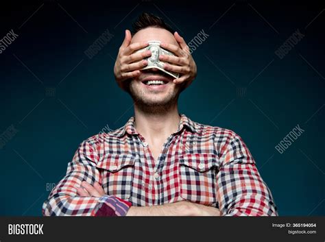 Man Blinded By Money Image And Photo Free Trial Bigstock