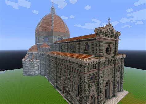 Florence Duomo Assassins Creed Cathedral Minecraft Project