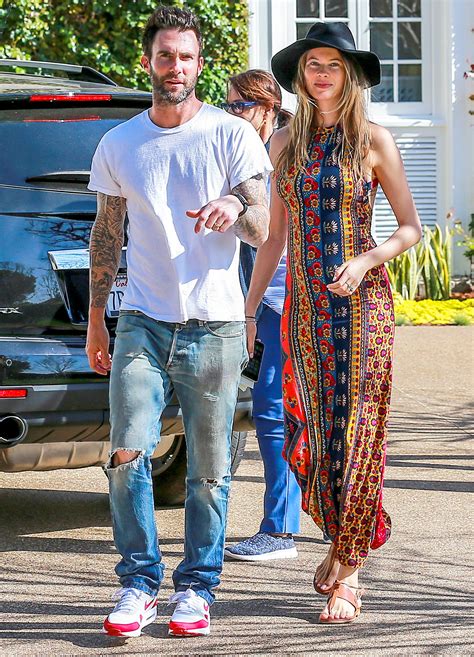 She's pregnant with her second child with rocker husband adam levine. Pregnant Behati Prinsloo Reveals Her Growing Baby Bump