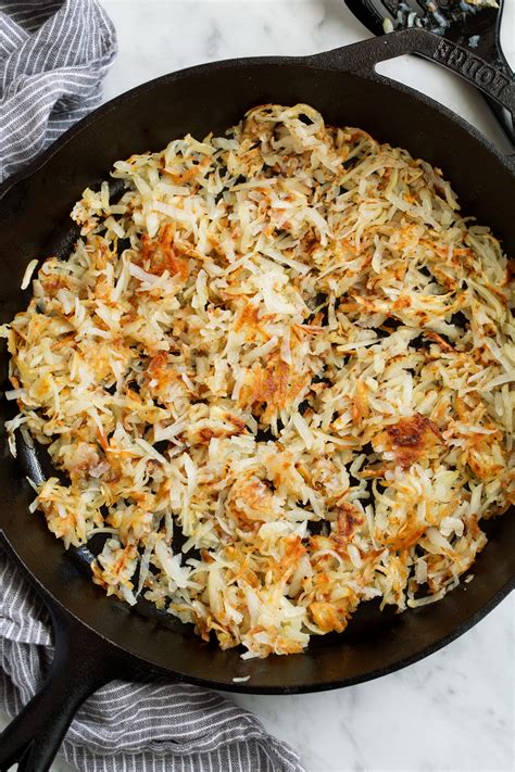 When it was time to make the potato filling, instead of grabbing potatoes, she went to the freezer. How to Make Hash Browns - Cooking Classy