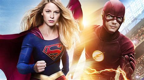 The Flash Arrow Supergirl And Legends Of Tomorrow Team Up In New Cw