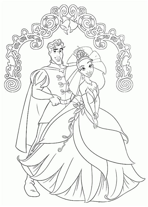 Free Printable Princess And The Frog Coloring Pages Printable Templates