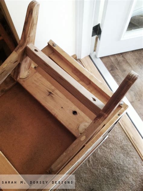 Adding Legs to a Mid Century Modern Dresser | How To ... That didn't concern me as i knew i was going to refinish it.